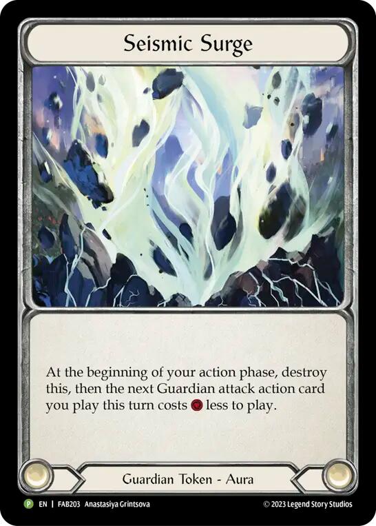 Seismic Surge (Cold Foil) [FAB203] (Promo)  Cold Foil | Card Citadel