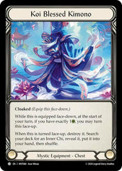 Koi Blessed Kimono [MST068] (Part the Mistveil)  Cold Foil | Card Citadel