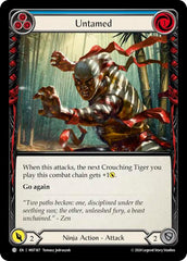 Untamed (Blue) [MST187] (Part the Mistveil)  Rainbow Foil | Card Citadel