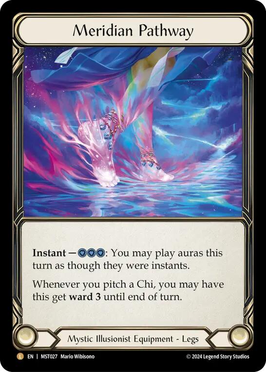 Meridian Pathway [MST027] (Part the Mistveil)  Rainbow Foil | Card Citadel