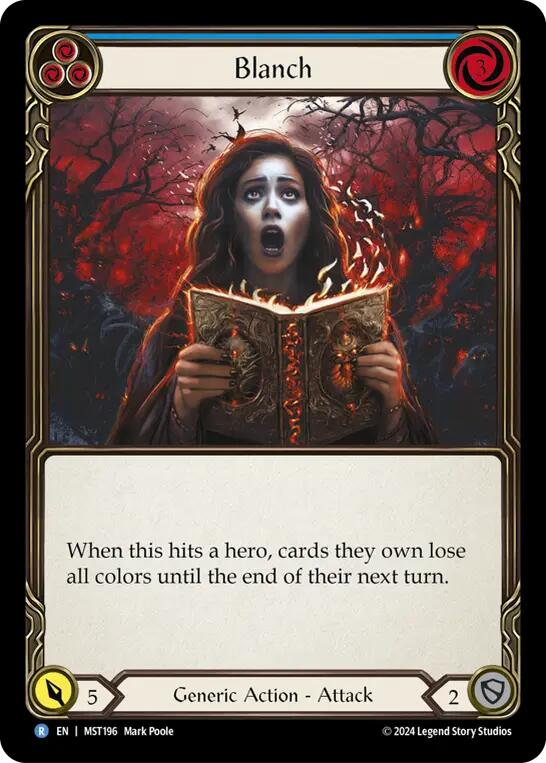 Blanch (Blue) [MST196] (Part the Mistveil)  Rainbow Foil | Card Citadel