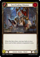 Fact-Finding Mission (Yellow) [MST207] (Part the Mistveil)  Rainbow Foil | Card Citadel