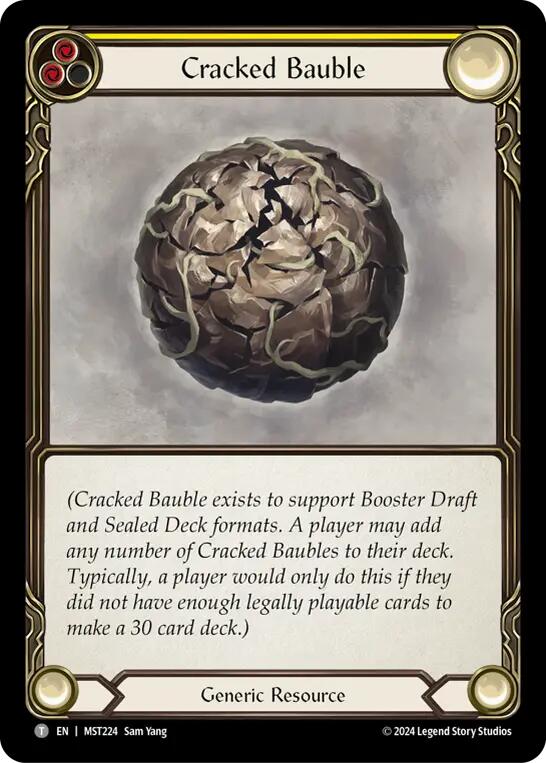 Cracked Bauble [MST224] (Part the Mistveil) | Card Citadel