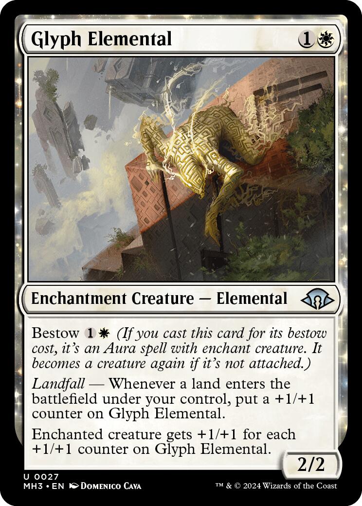 Glyph Elemental [Modern Horizons 3] | Card Citadel