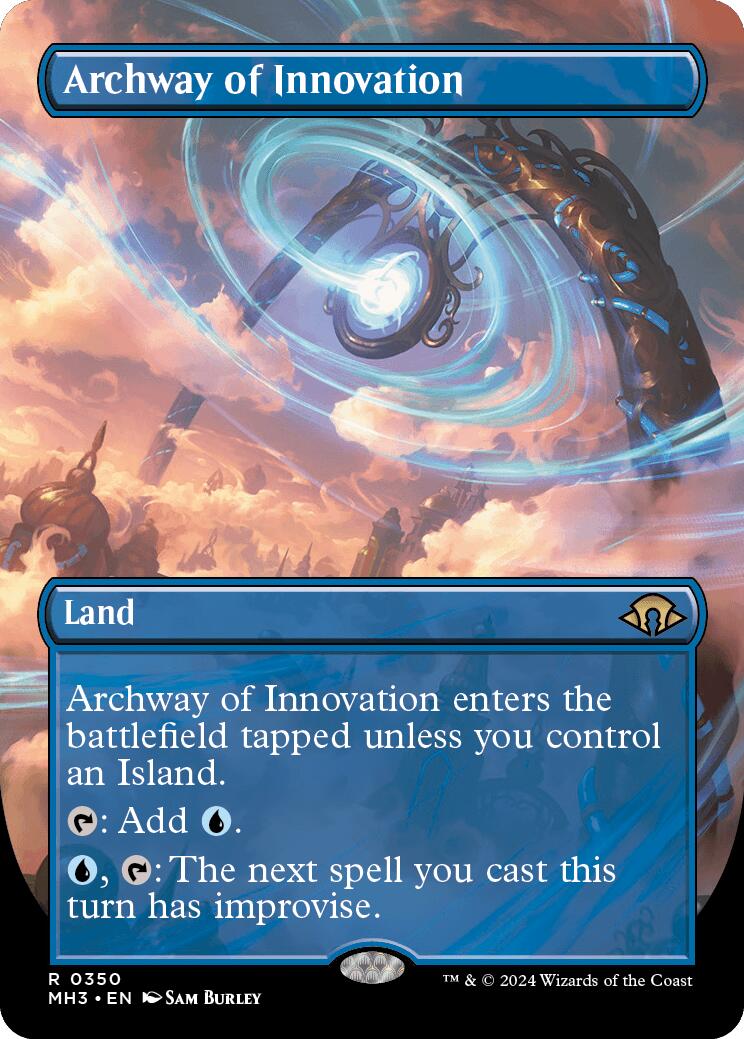Archway of Innovation (Borderless) [Modern Horizons 3] | Card Citadel