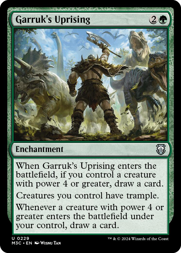 Garruk's Uprising [Modern Horizons 3 Commander] | Card Citadel