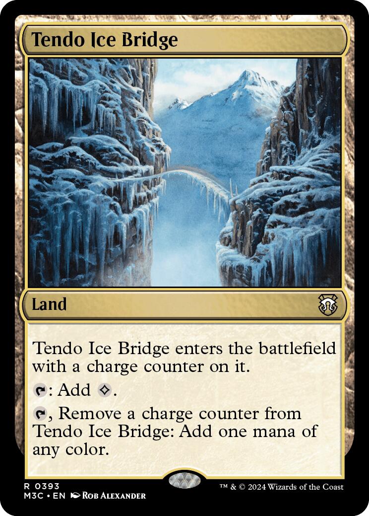 Tendo Ice Bridge [Modern Horizons 3 Commander] | Card Citadel