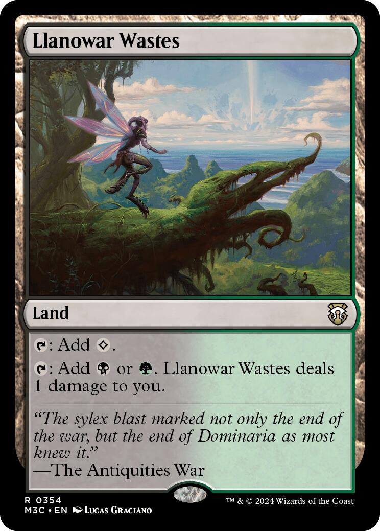 Llanowar Wastes [Modern Horizons 3 Commander] | Card Citadel