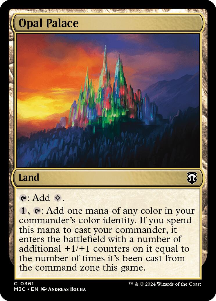 Opal Palace [Modern Horizons 3 Commander] | Card Citadel