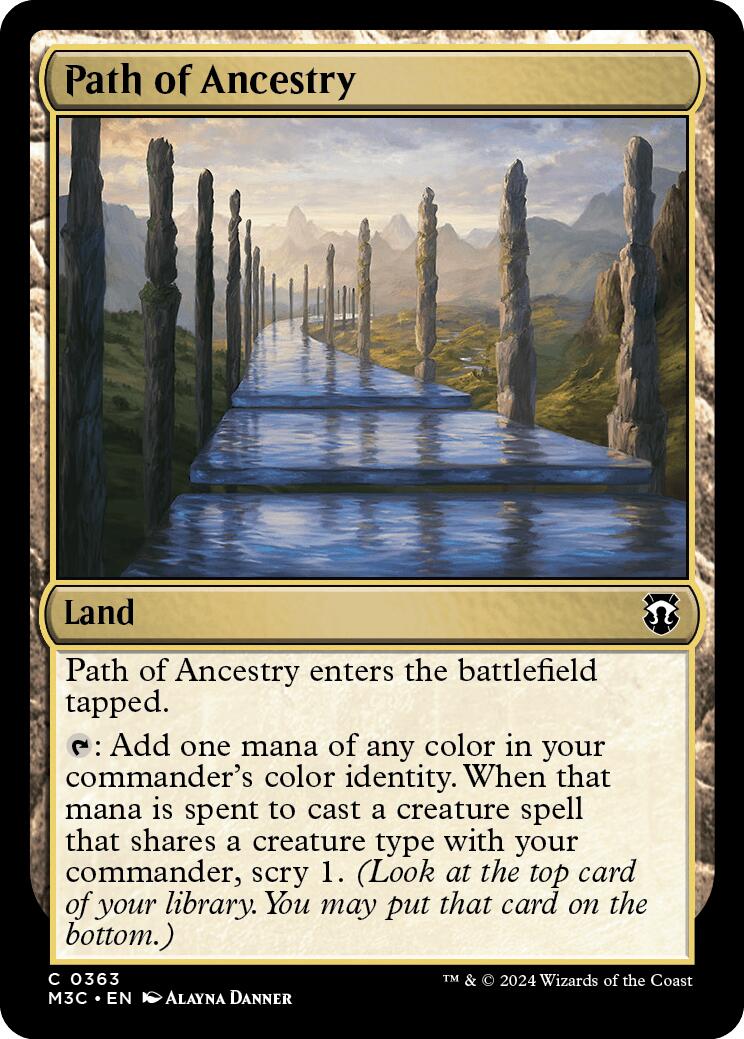 Path of Ancestry [Modern Horizons 3 Commander] | Card Citadel