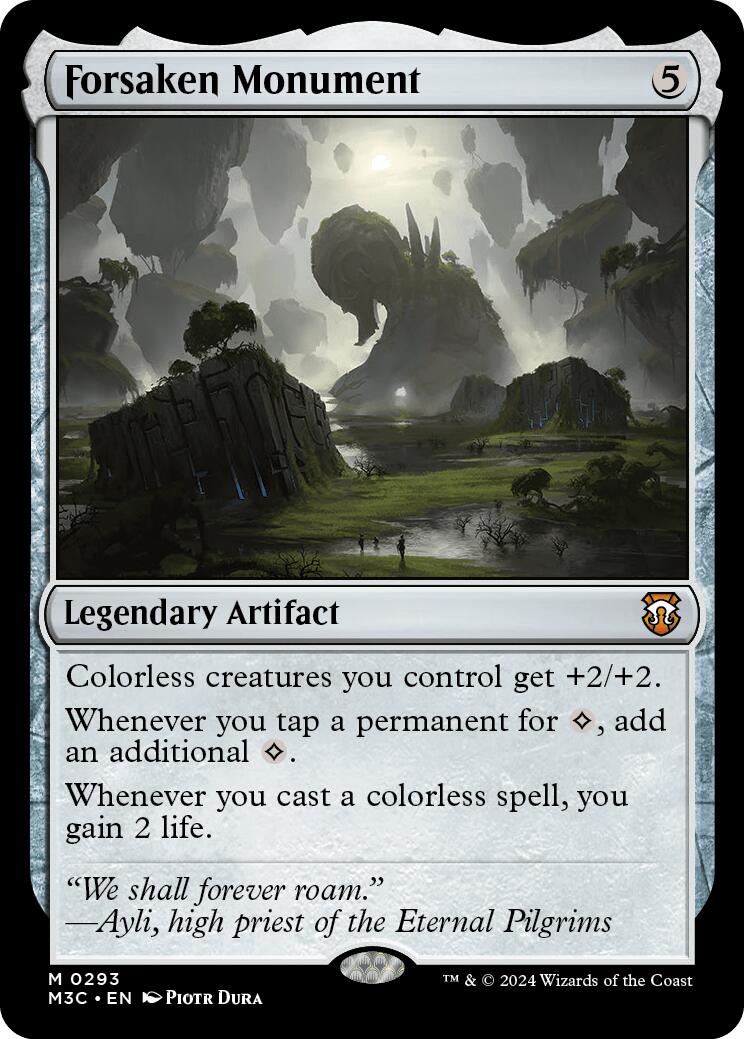 Forsaken Monument [Modern Horizons 3 Commander] | Card Citadel