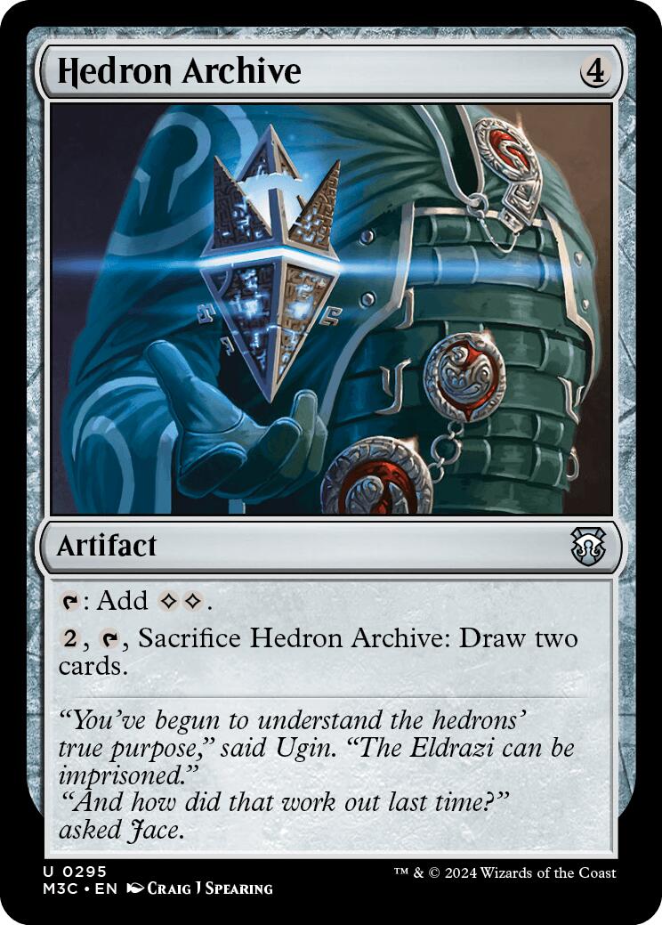 Hedron Archive [Modern Horizons 3 Commander] | Card Citadel