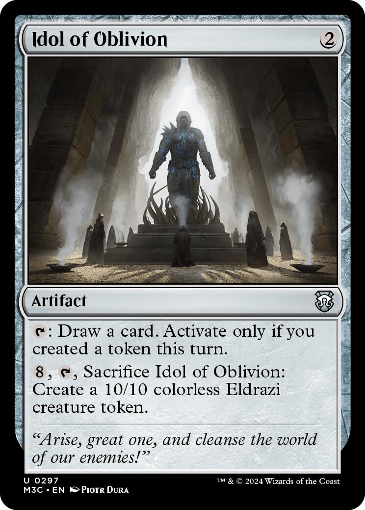 Idol of Oblivion [Modern Horizons 3 Commander] | Card Citadel