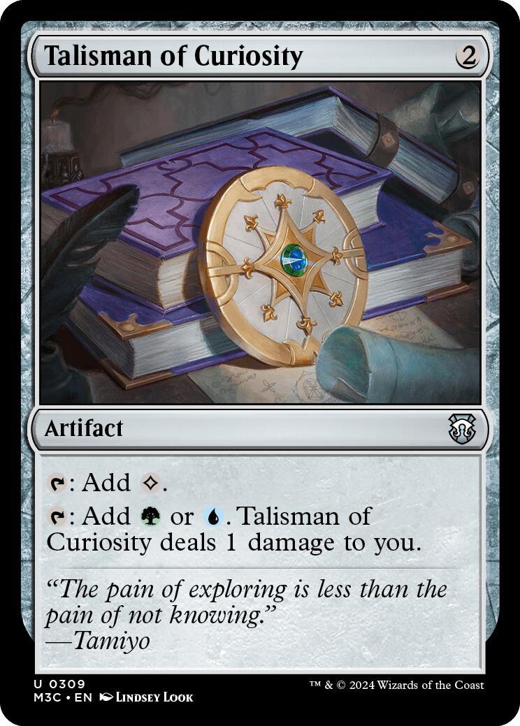 Talisman of Curiosity [Modern Horizons 3 Commander] | Card Citadel