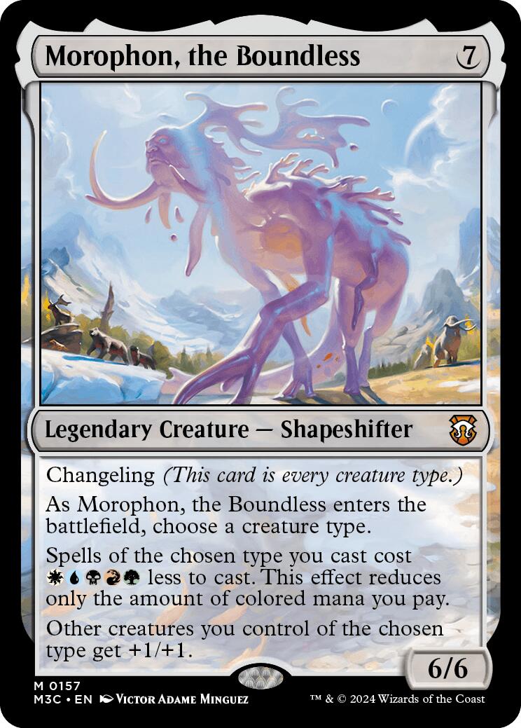 Morophon, the Boundless [Modern Horizons 3 Commander] | Card Citadel