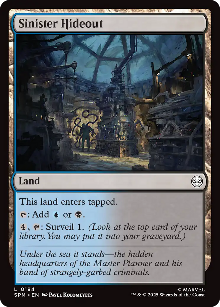 Sinister Hideout [Marvel's Spider-Man] | Card Citadel