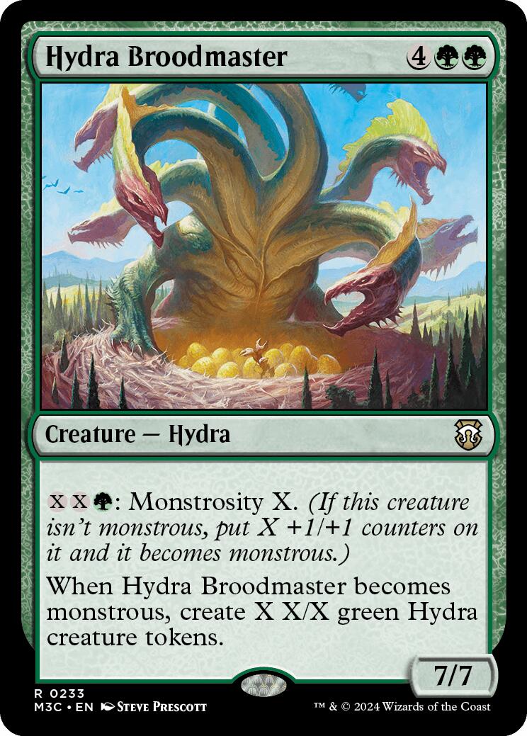 Hydra Broodmaster [Modern Horizons 3 Commander] | Card Citadel