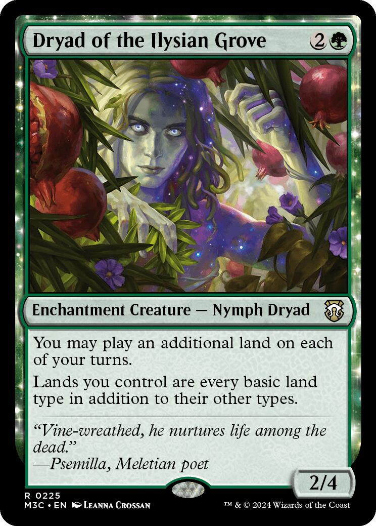 Dryad of the Ilysian Grove [Modern Horizons 3 Commander] | Card Citadel