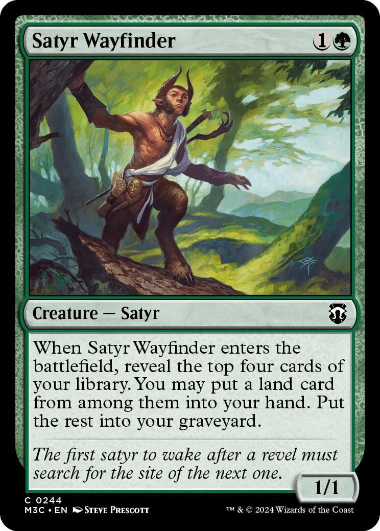 Satyr Wayfinder [Modern Horizons 3 Commander] | Card Citadel