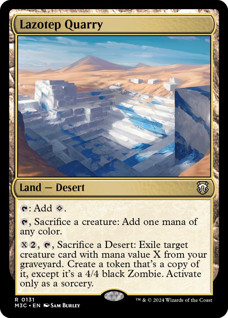 Lazotep Quarry [Modern Horizons 3 Commander] | Card Citadel