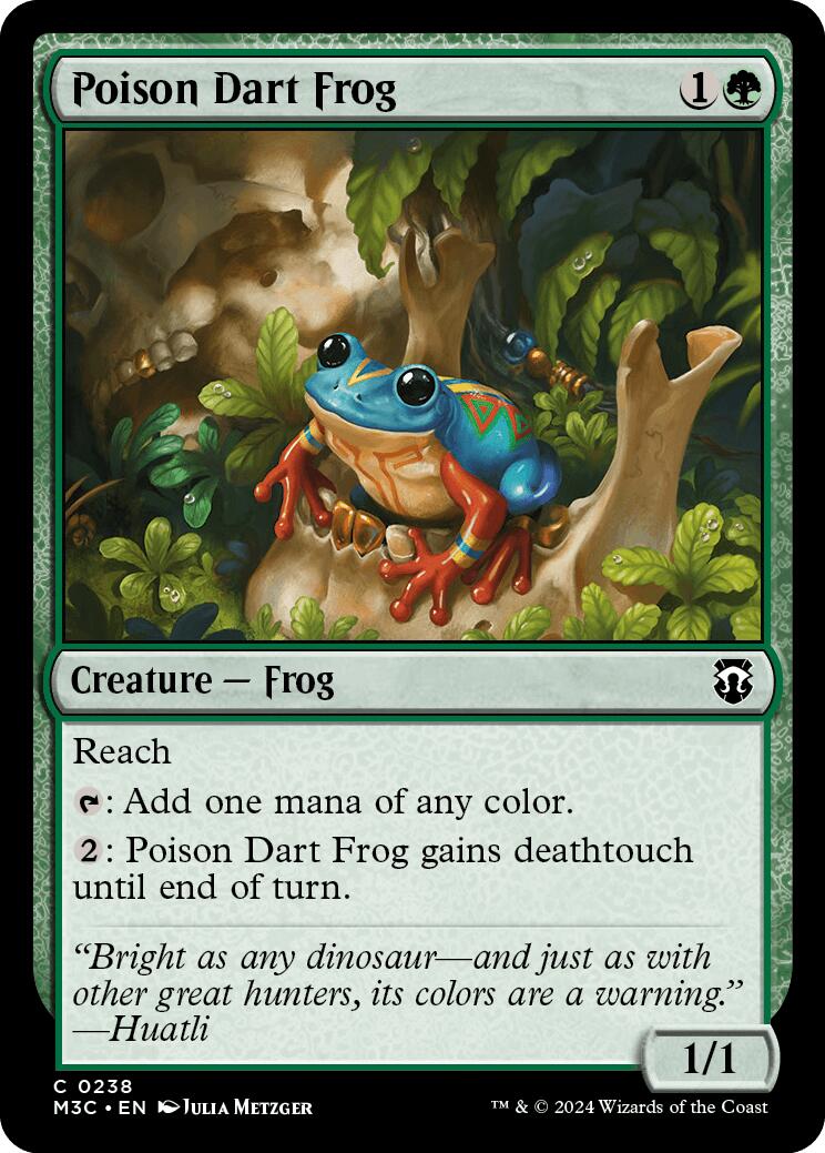 Poison Dart Frog [Modern Horizons 3 Commander] | Card Citadel