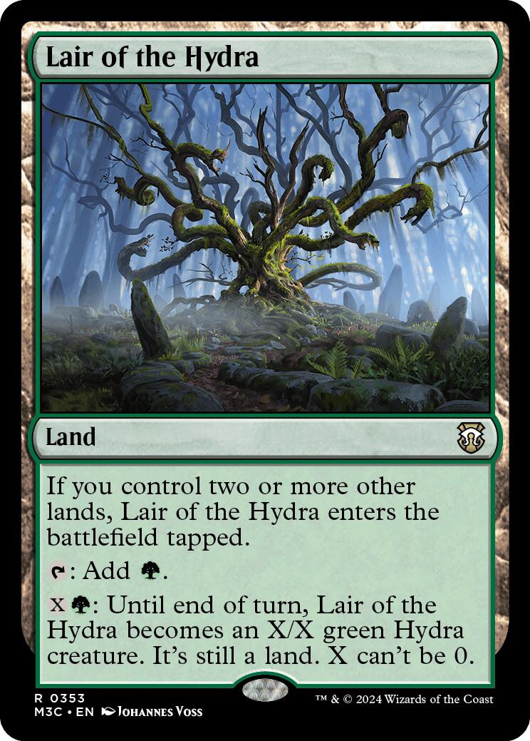 Lair of the Hydra [Modern Horizons 3 Commander] | Card Citadel