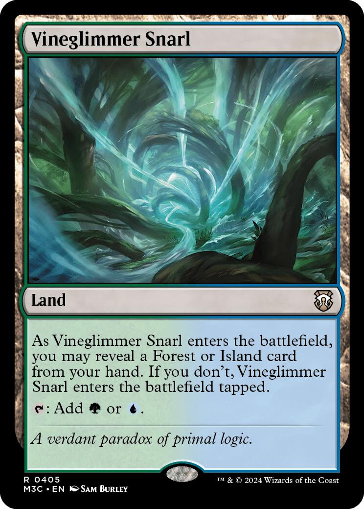 Vineglimmer Snarl [Modern Horizons 3 Commander] | Card Citadel