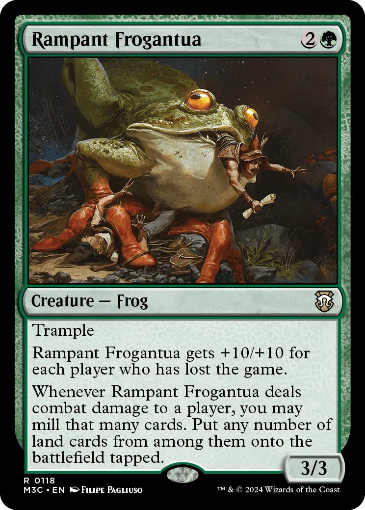 Rampant Frogantua [Modern Horizons 3 Commander] | Card Citadel