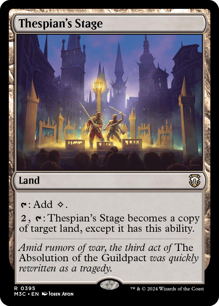 Thespian's Stage [Modern Horizons 3 Commander] | Card Citadel