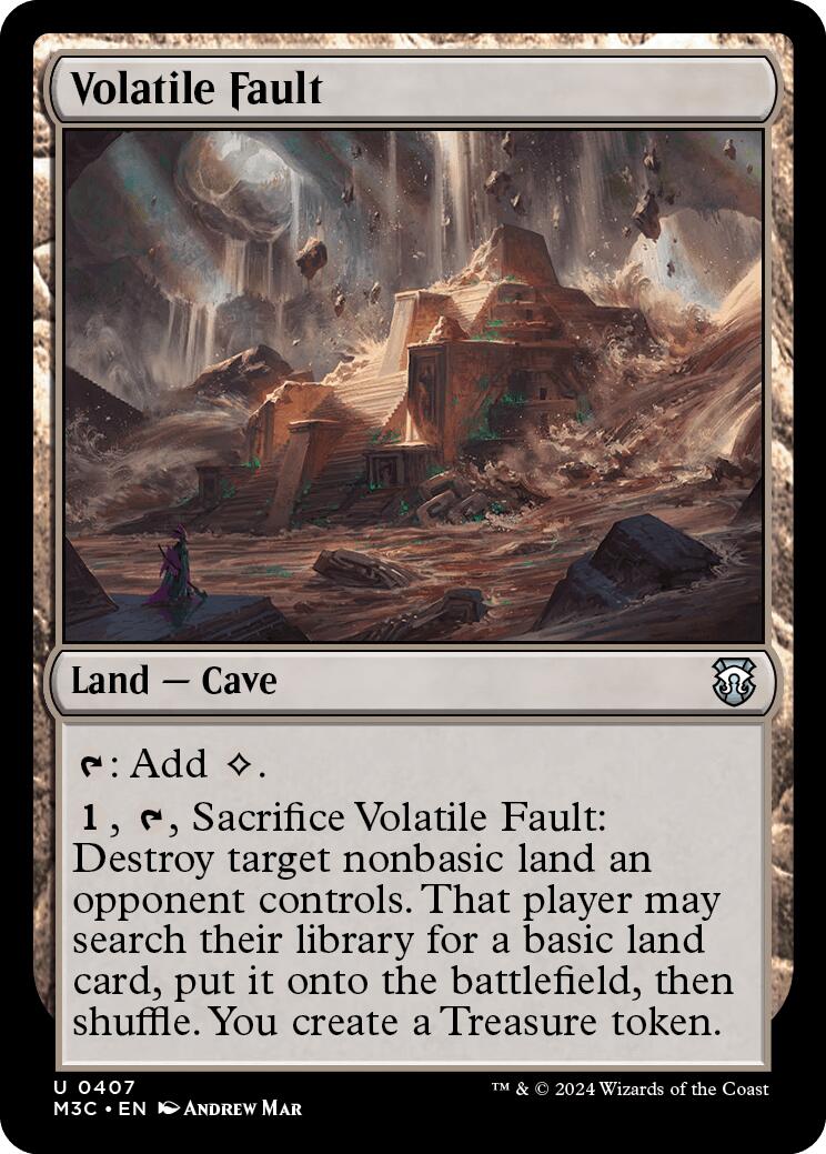 Volatile Fault [Modern Horizons 3 Commander] | Card Citadel