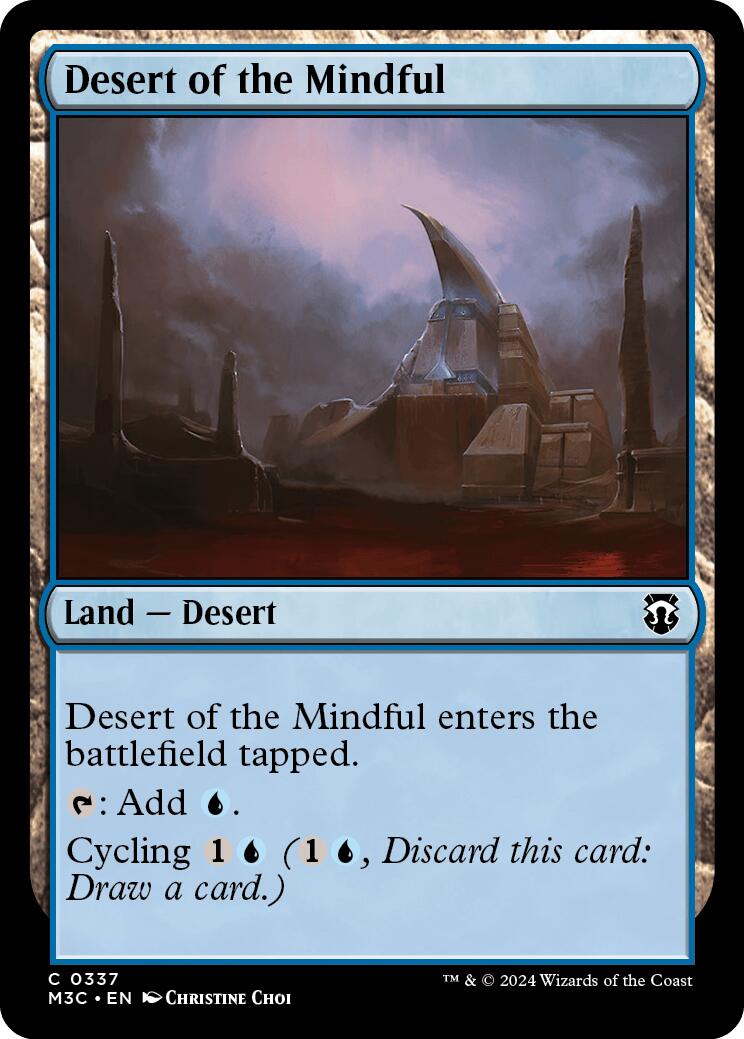 Desert of the Mindful [Modern Horizons 3 Commander] | Card Citadel