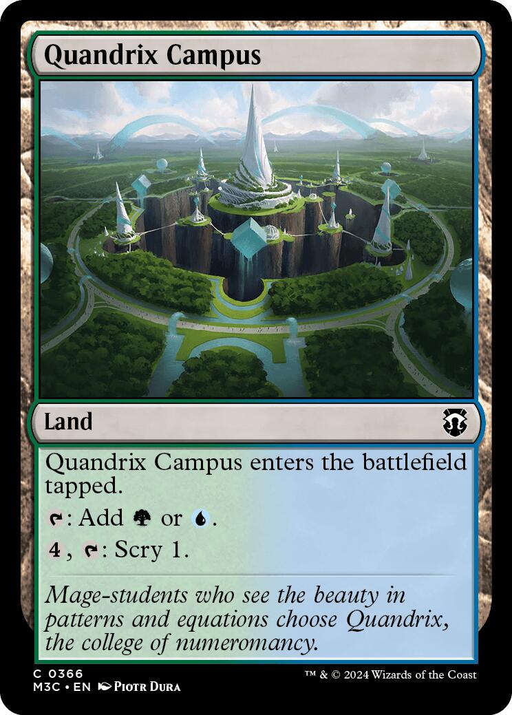 Quandrix Campus [Modern Horizons 3 Commander] | Card Citadel