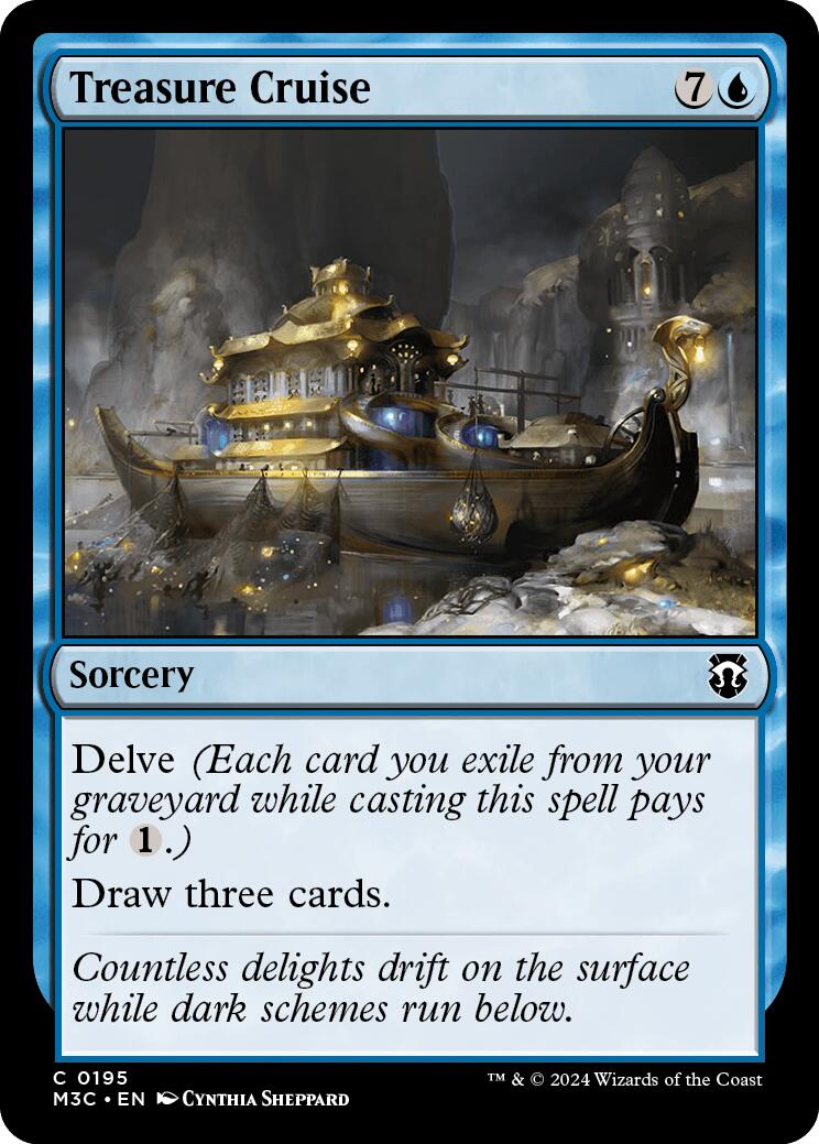 Treasure Cruise [Modern Horizons 3 Commander] | Card Citadel