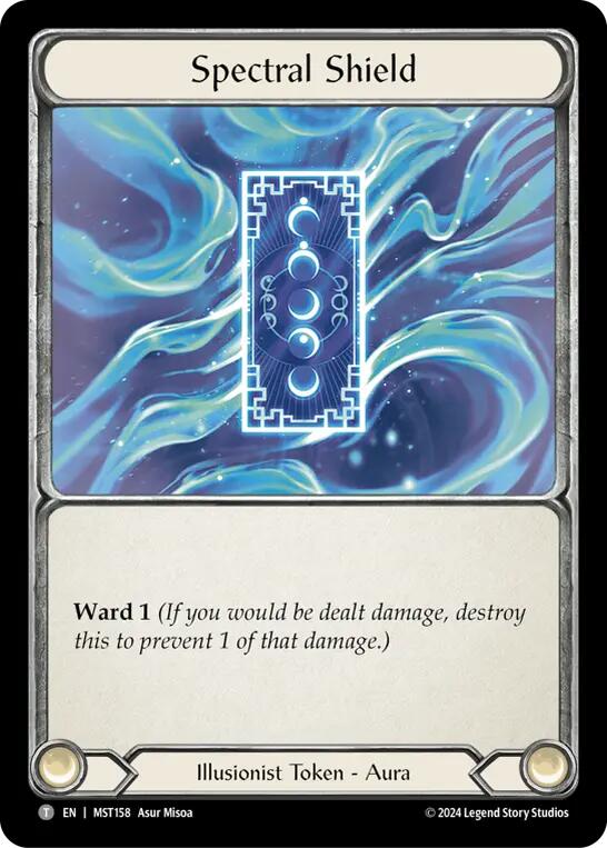 Beckoning Mistblade // Spectral Shield [MST003//MST158] (Part the Mistveil) | Card Citadel