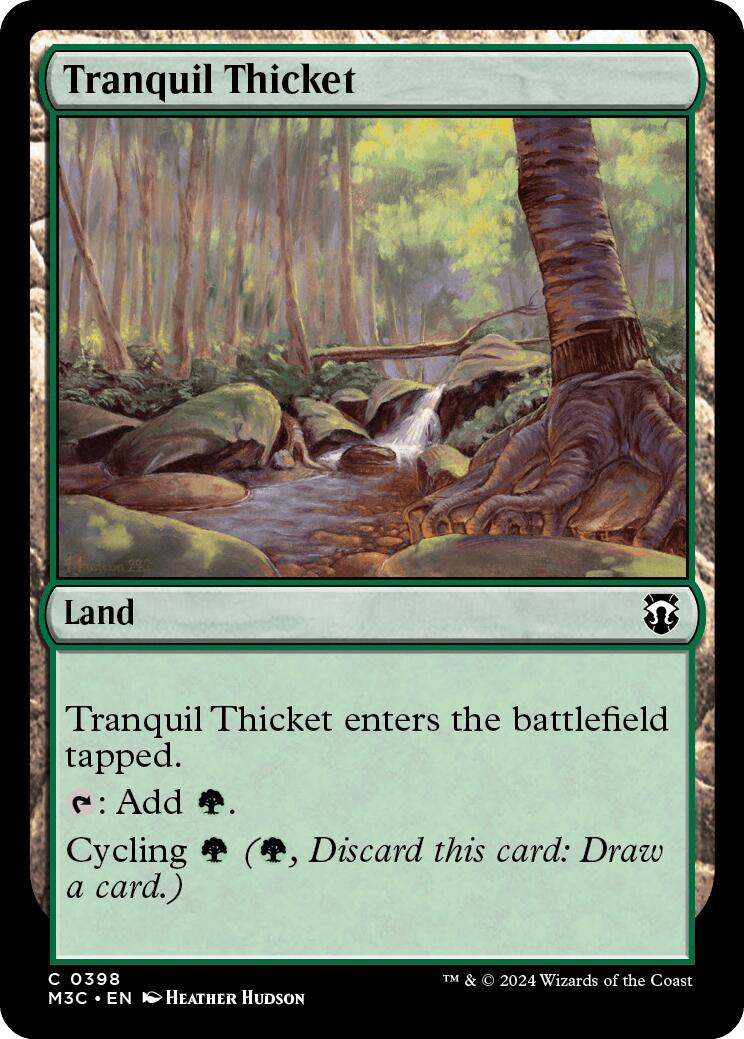 Tranquil Thicket [Modern Horizons 3 Commander] | Card Citadel