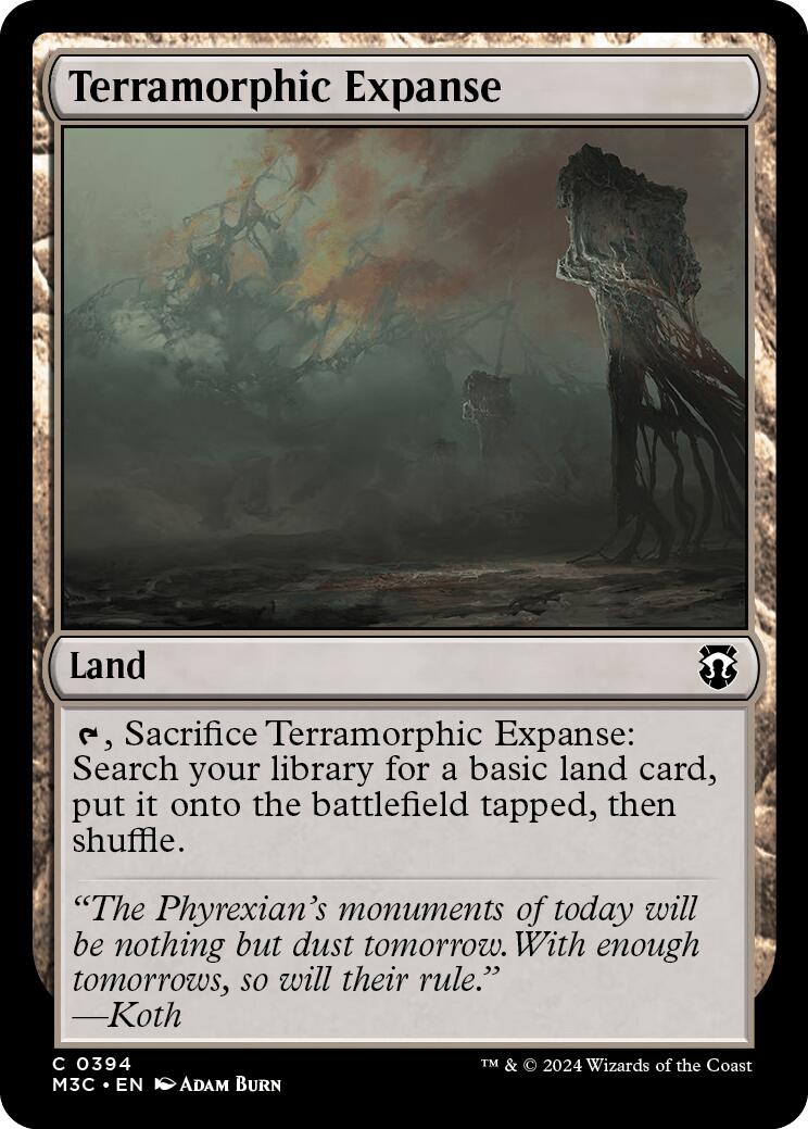 Terramorphic Expanse [Modern Horizons 3 Commander] | Card Citadel