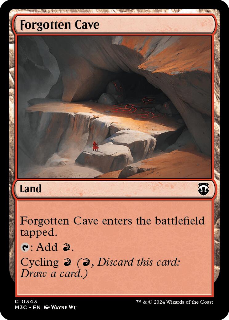 Forgotten Cave [Modern Horizons 3 Commander] | Card Citadel