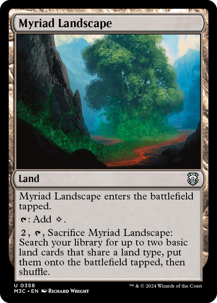 Myriad Landscape [Modern Horizons 3 Commander] | Card Citadel
