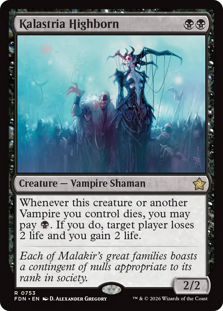 Kalastria Highborn (0753) [Foundations] | Card Citadel