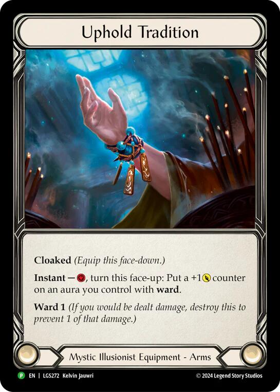 Uphold Tradition [LGS272] (Promo)  Rainbow Foil | Card Citadel