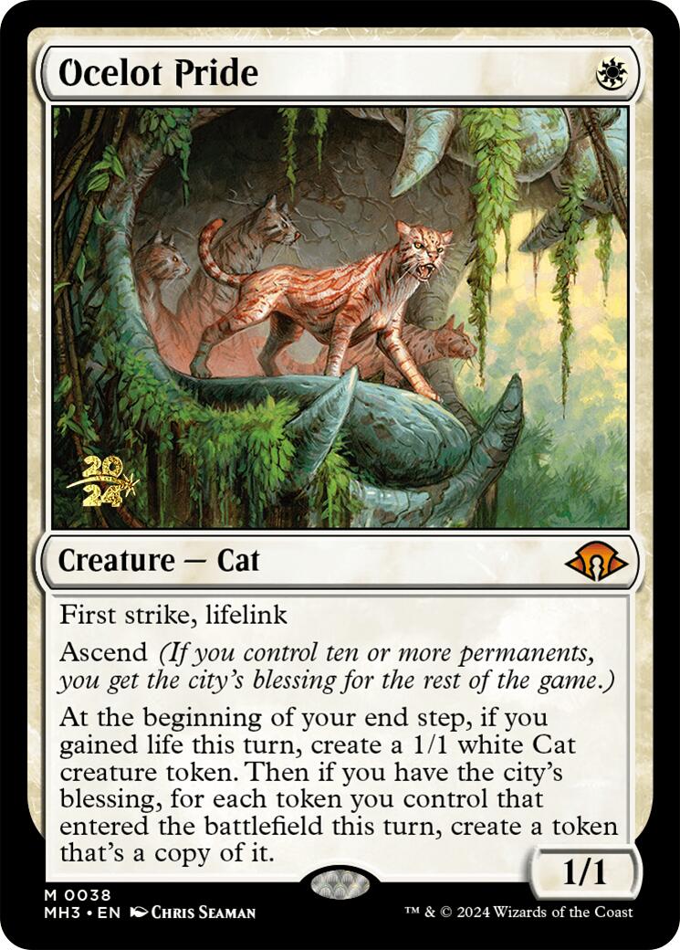 Ocelot Pride [Modern Horizons 3 Prerelease Promos] | Card Citadel