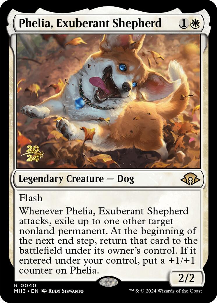 Phelia, Exuberant Shepherd [Modern Horizons 3 Prerelease Promos] | Card Citadel