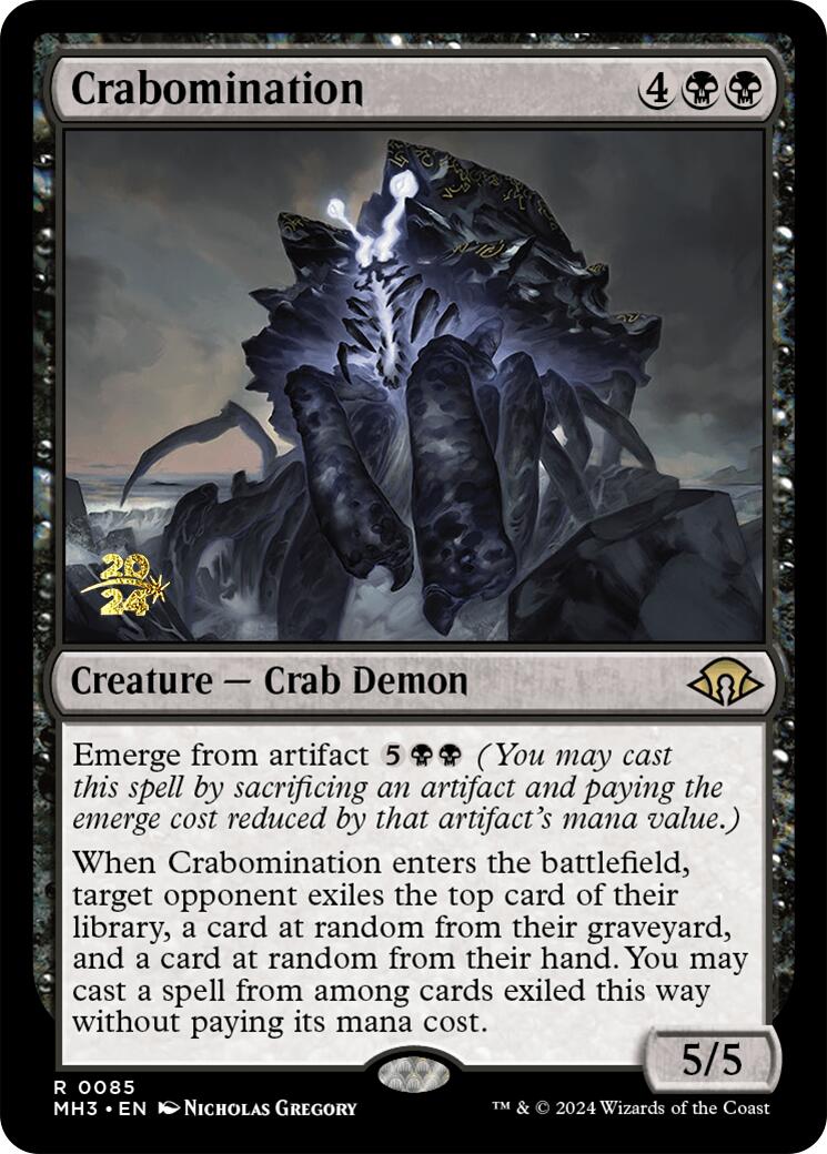 Crabomination [Modern Horizons 3 Prerelease Promos] | Card Citadel