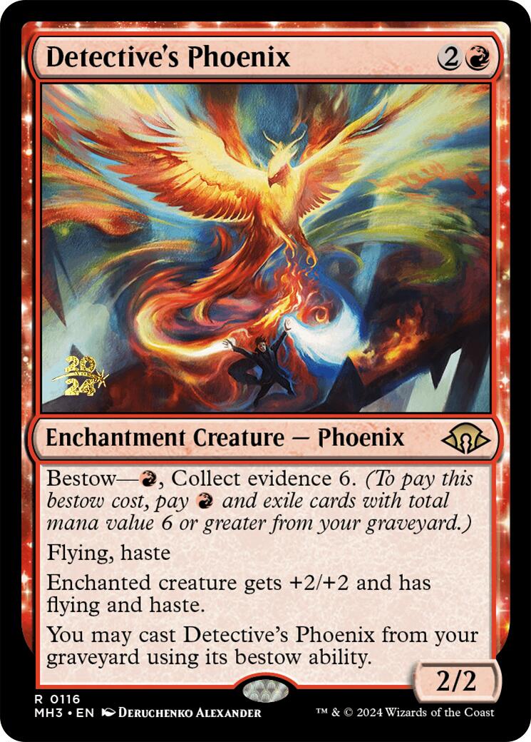 Detective's Phoenix [Modern Horizons 3 Prerelease Promos] | Card Citadel