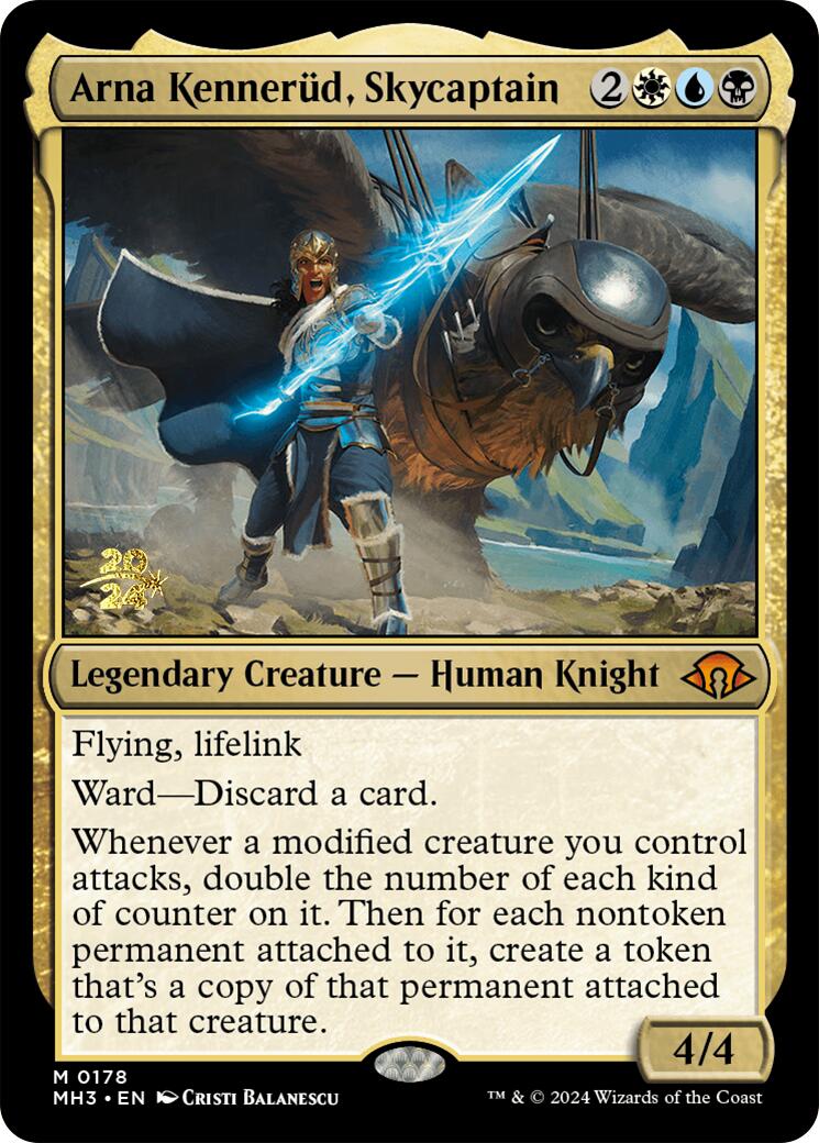 Arna Kennerud, Skycaptain [Modern Horizons 3 Prerelease Promos] | Card Citadel