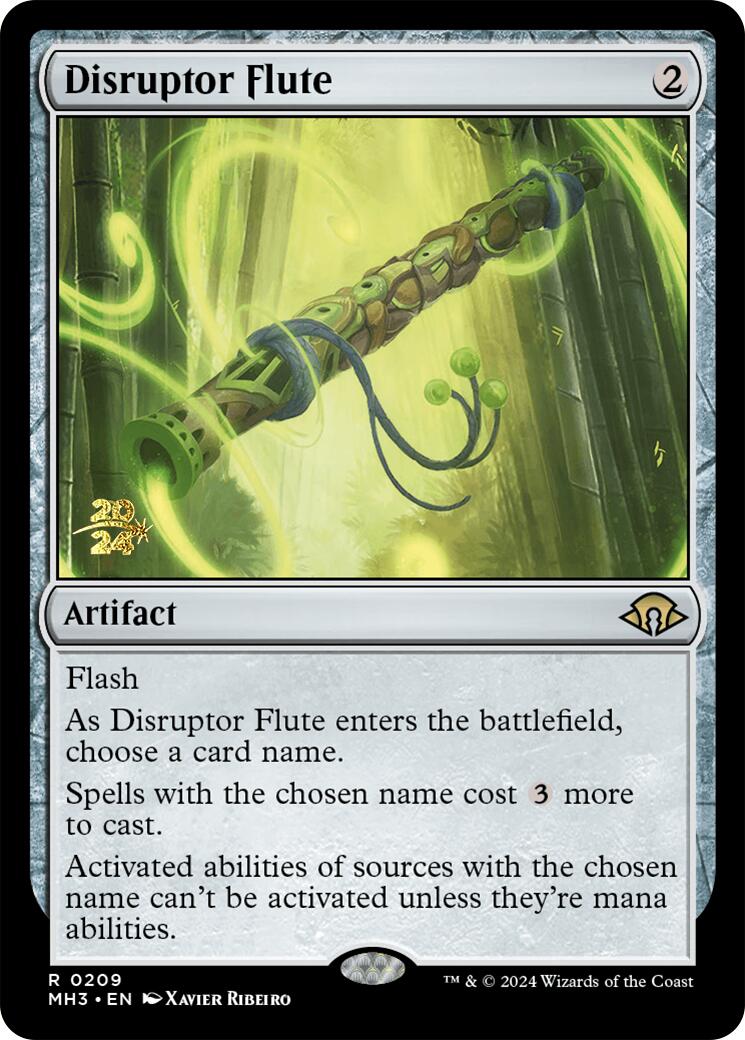 Disruptor Flute [Modern Horizons 3 Prerelease Promos] | Card Citadel