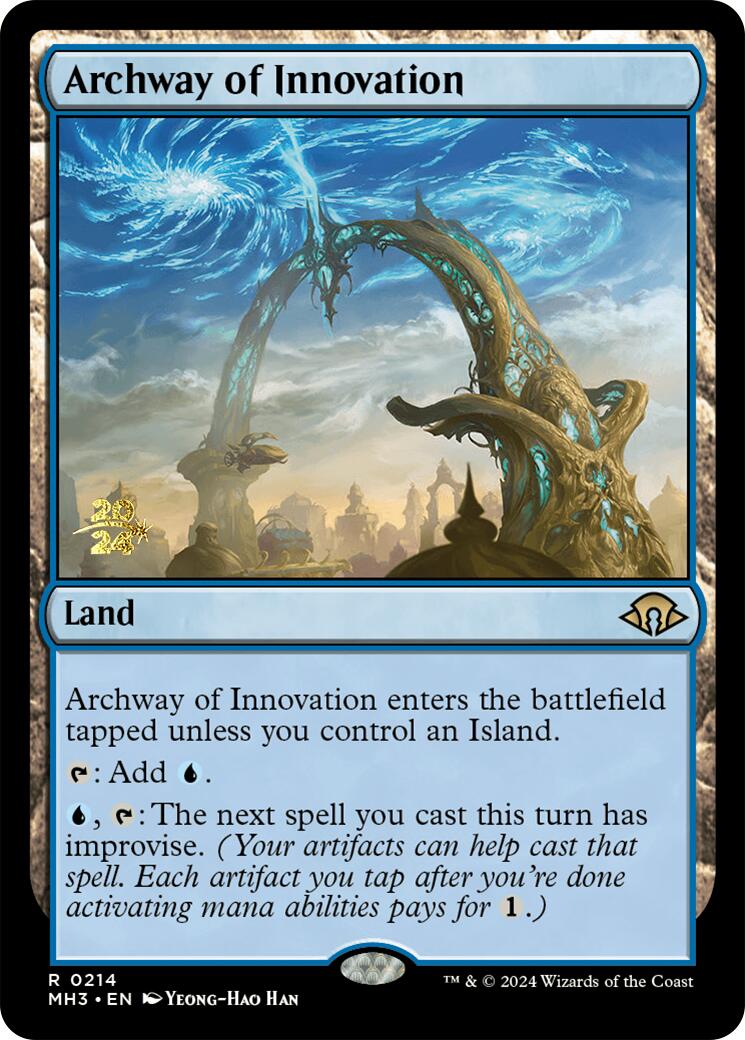 Archway of Innovation [Modern Horizons 3 Prerelease Promos] | Card Citadel