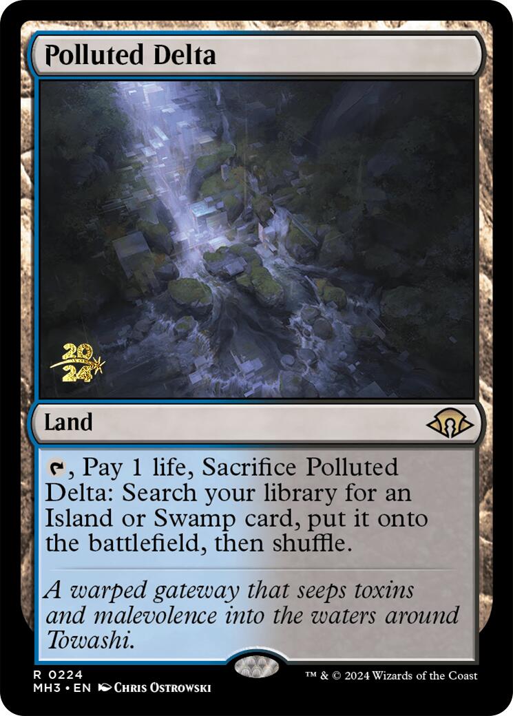 Polluted Delta [Modern Horizons 3 Prerelease Promos] | Card Citadel