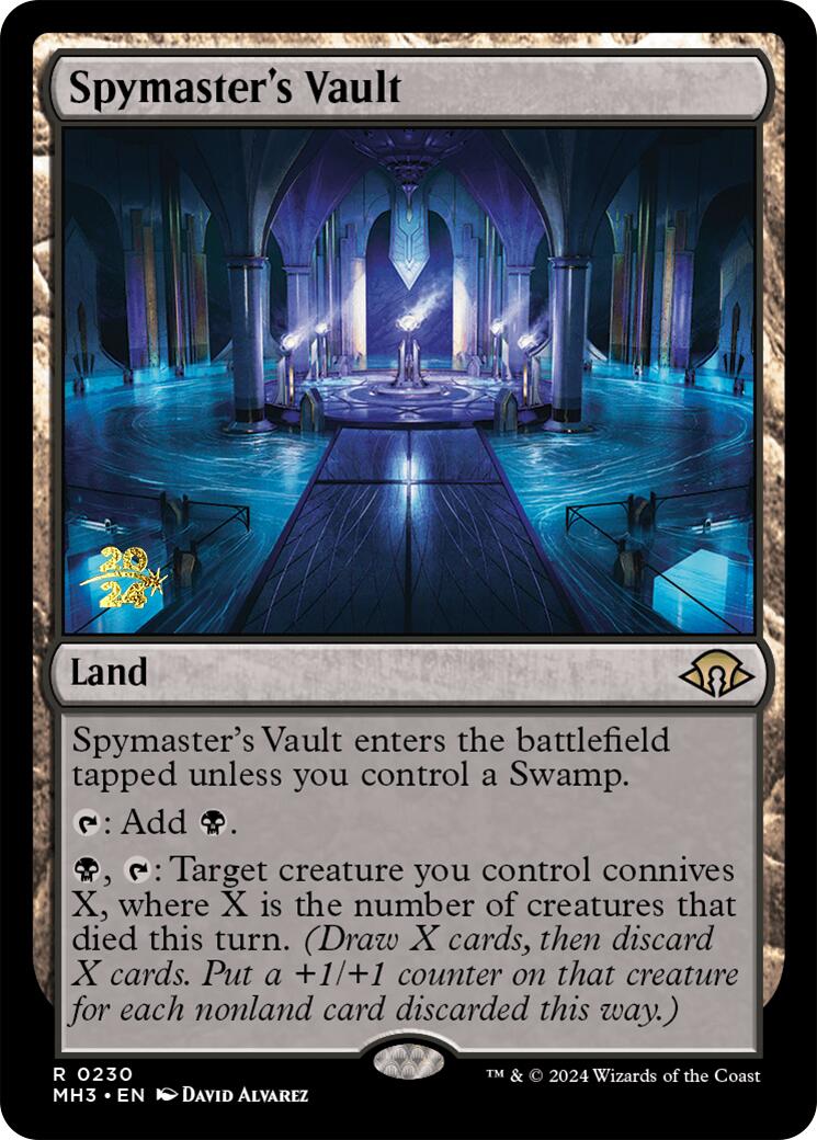 Spymaster's Vault [Modern Horizons 3 Prerelease Promos] | Card Citadel