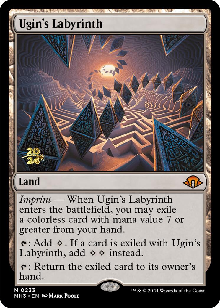 Ugin's Labyrinth [Modern Horizons 3 Prerelease Promos] | Card Citadel